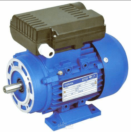 تقرير عن ماتور أحادي الاطوار (single-phase)