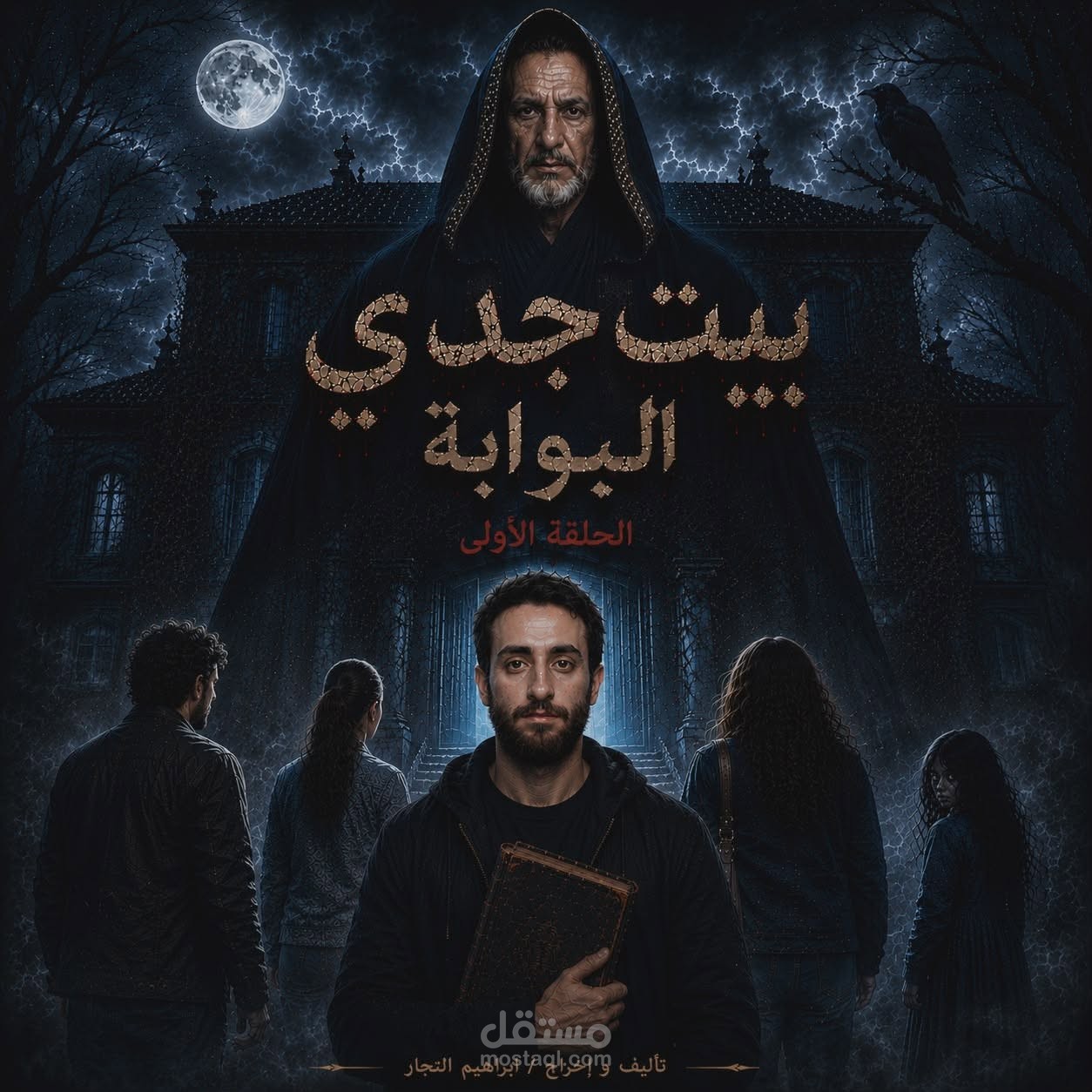 تأليف وكتابة مسلسل صوتي "بيت جدي"