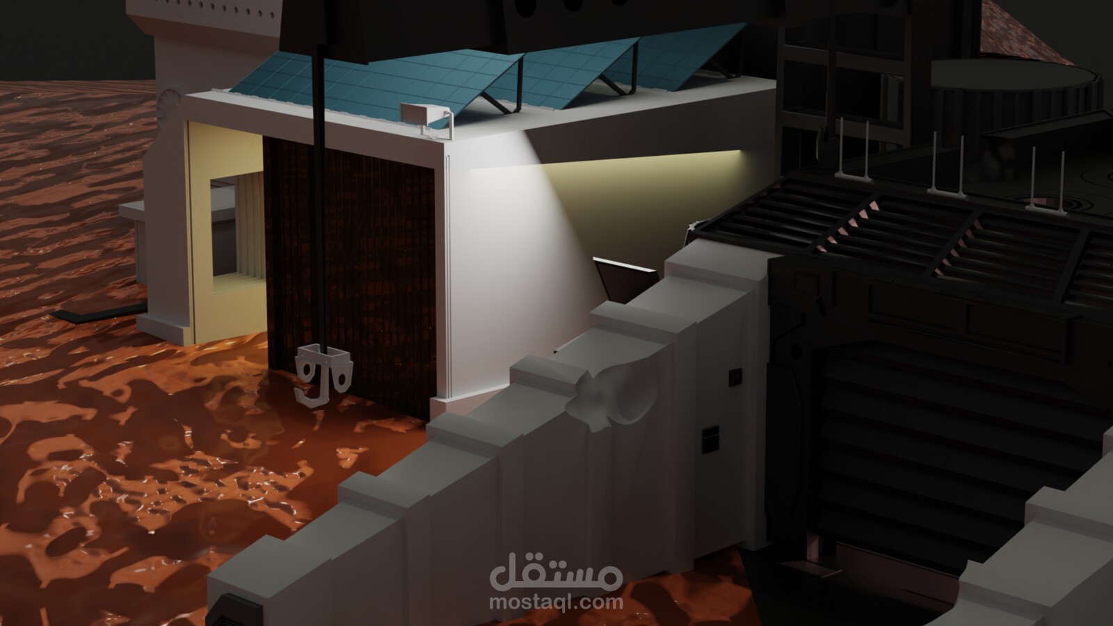 3d scene