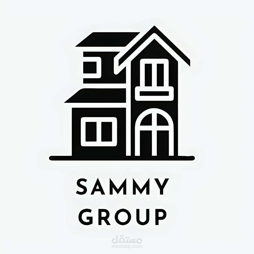 تصميم لوجو شركة عقارات