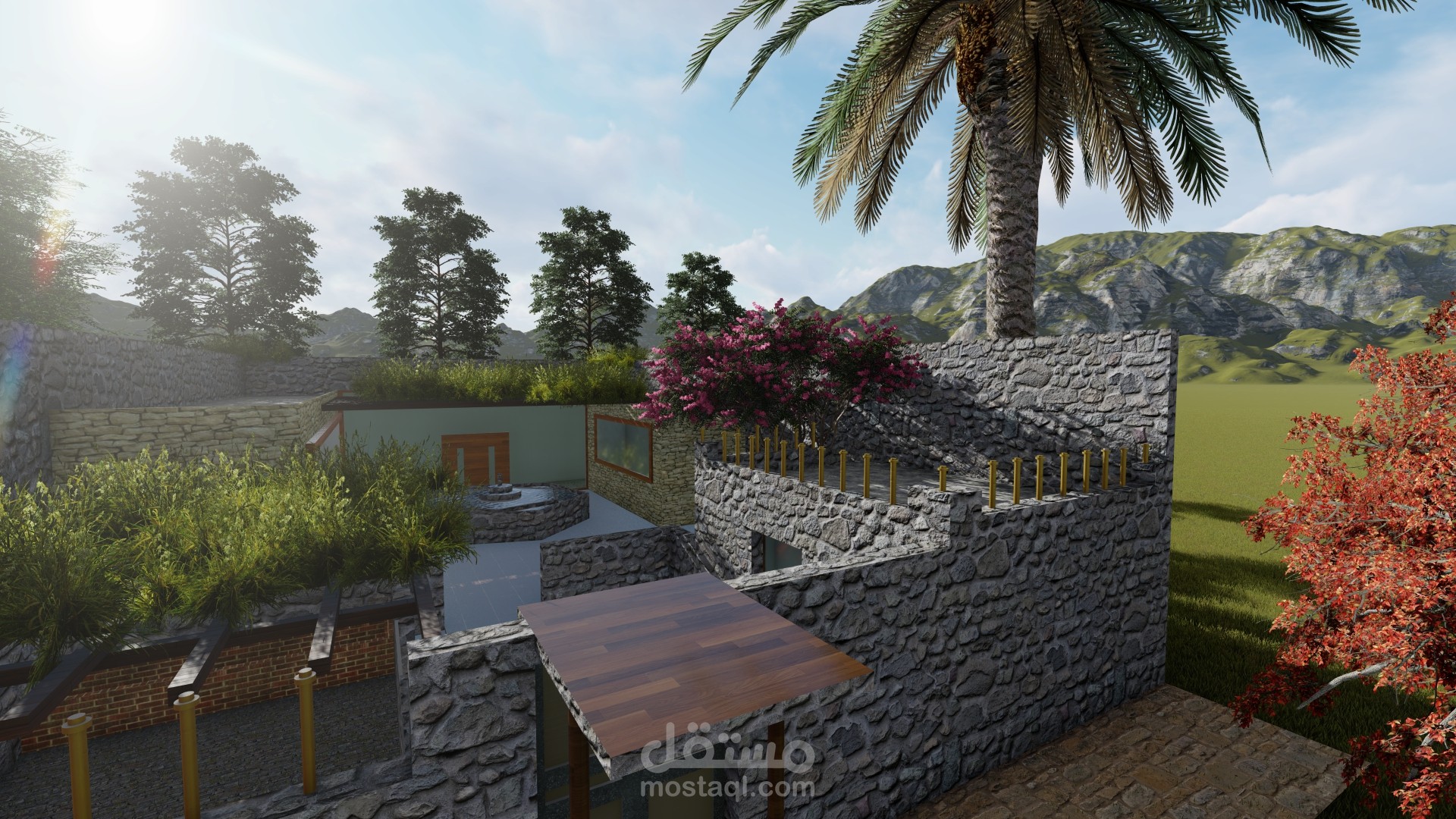 تصميم بيت عربي