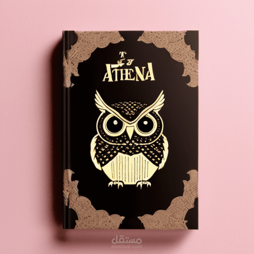 غلاف كتاب (book cover) مع لمسات من الذكاء الاصطناعى (AI)