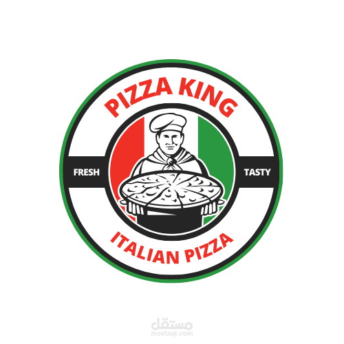 تصميم لوجو لمطعم بيتزا
