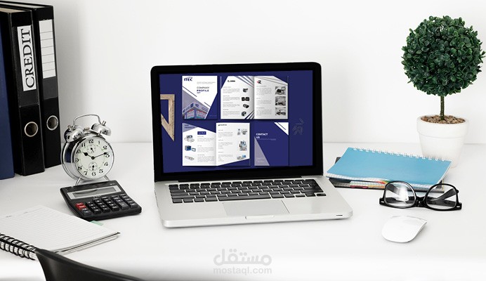 كتيب تعريفي لشركة صناعية
