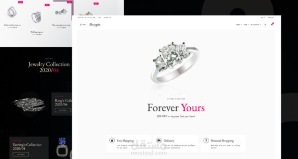 Shoppix-luxury-Jewellery-shop-Elementor-template
