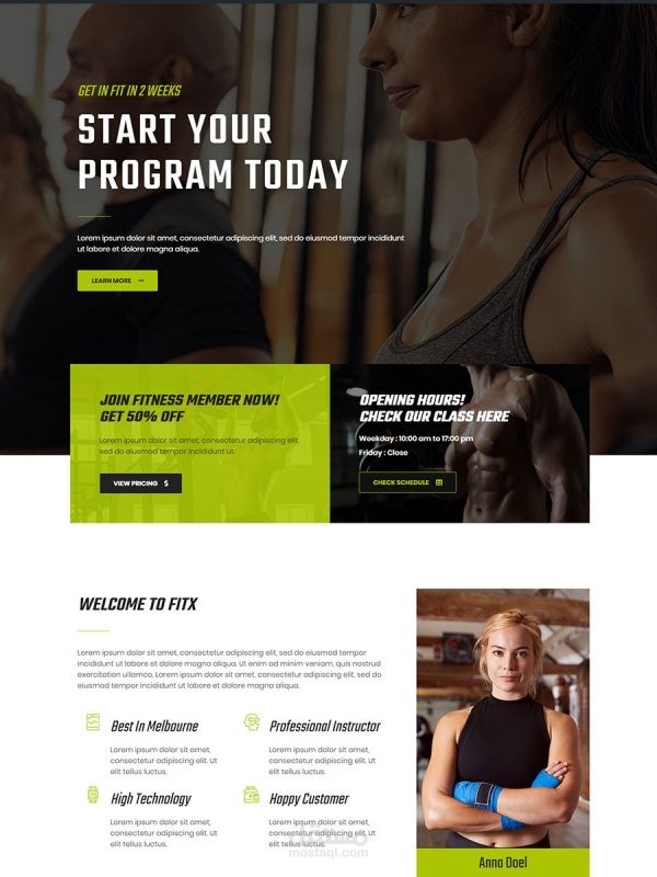 Fitx-Fitness-Gym-Template