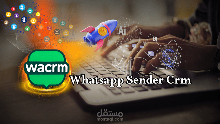 عملاق التسويق عبر الواتساب بالذكاء الاصطناعي واتساب سيندر WaCRM Sender