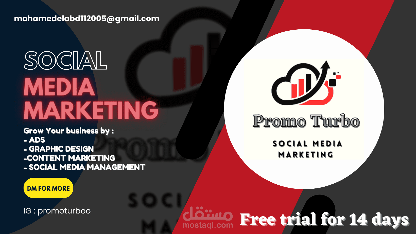 Instagram ad design for smma