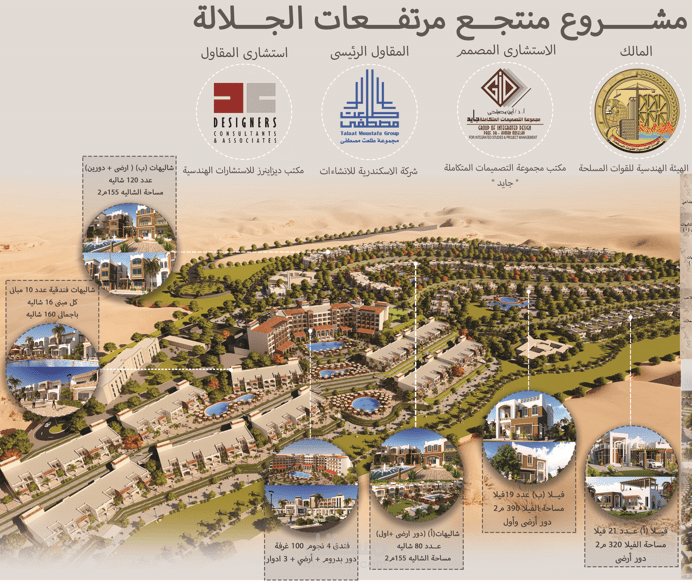 مشروع منتجع مرتفاعات الجلاله