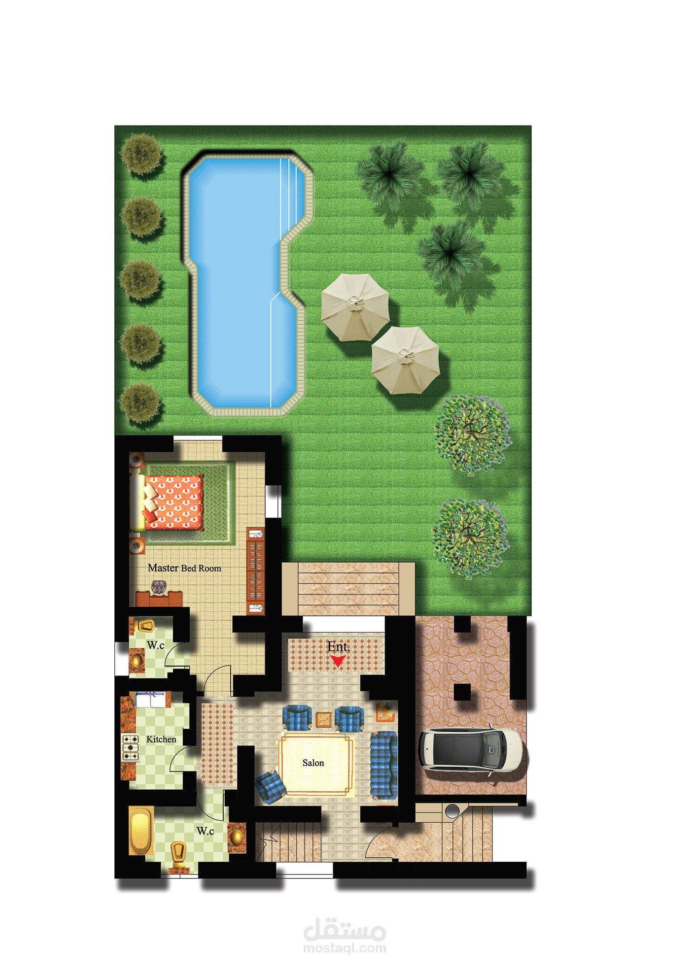 مشروع جامعي فرش