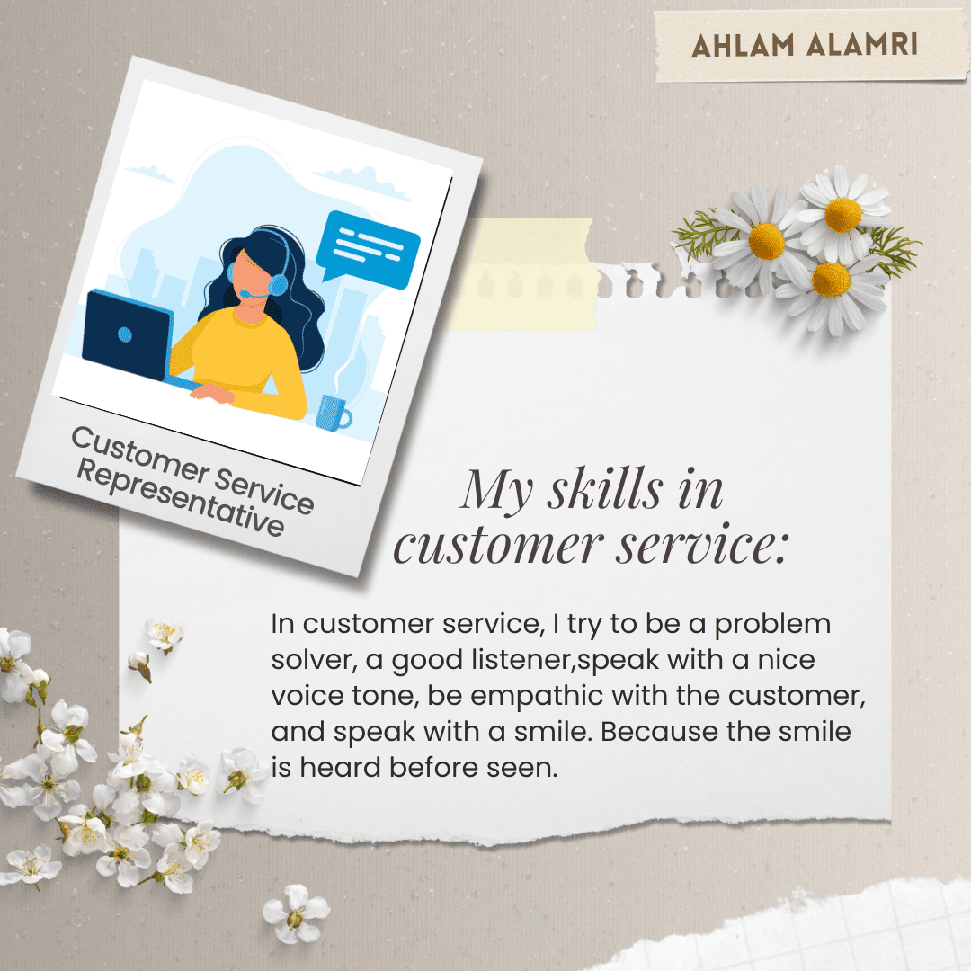 نموذج محاكاة من أسلوبي في خدمة العملاء عبر الهاتف