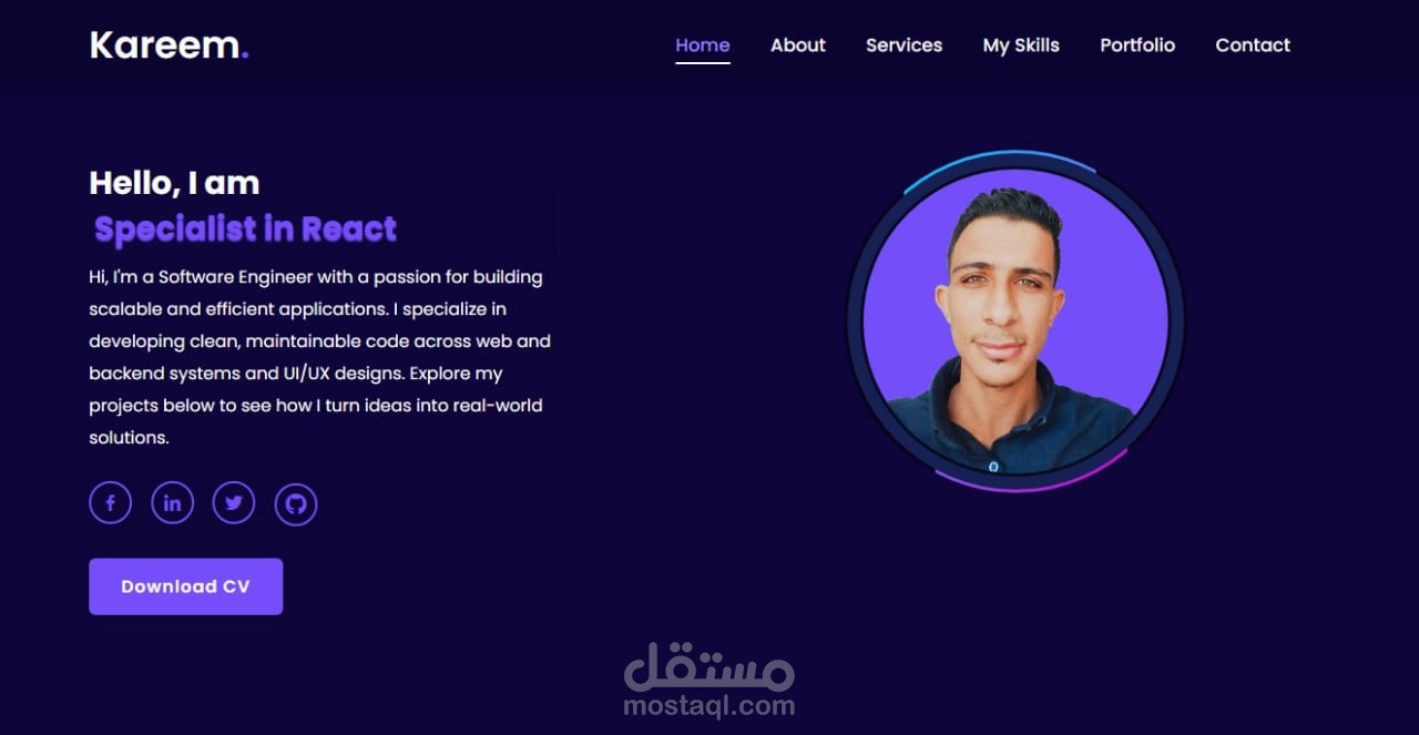 Responsive portfolio