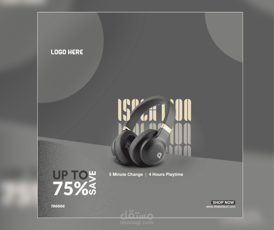 Instagram post About headphone