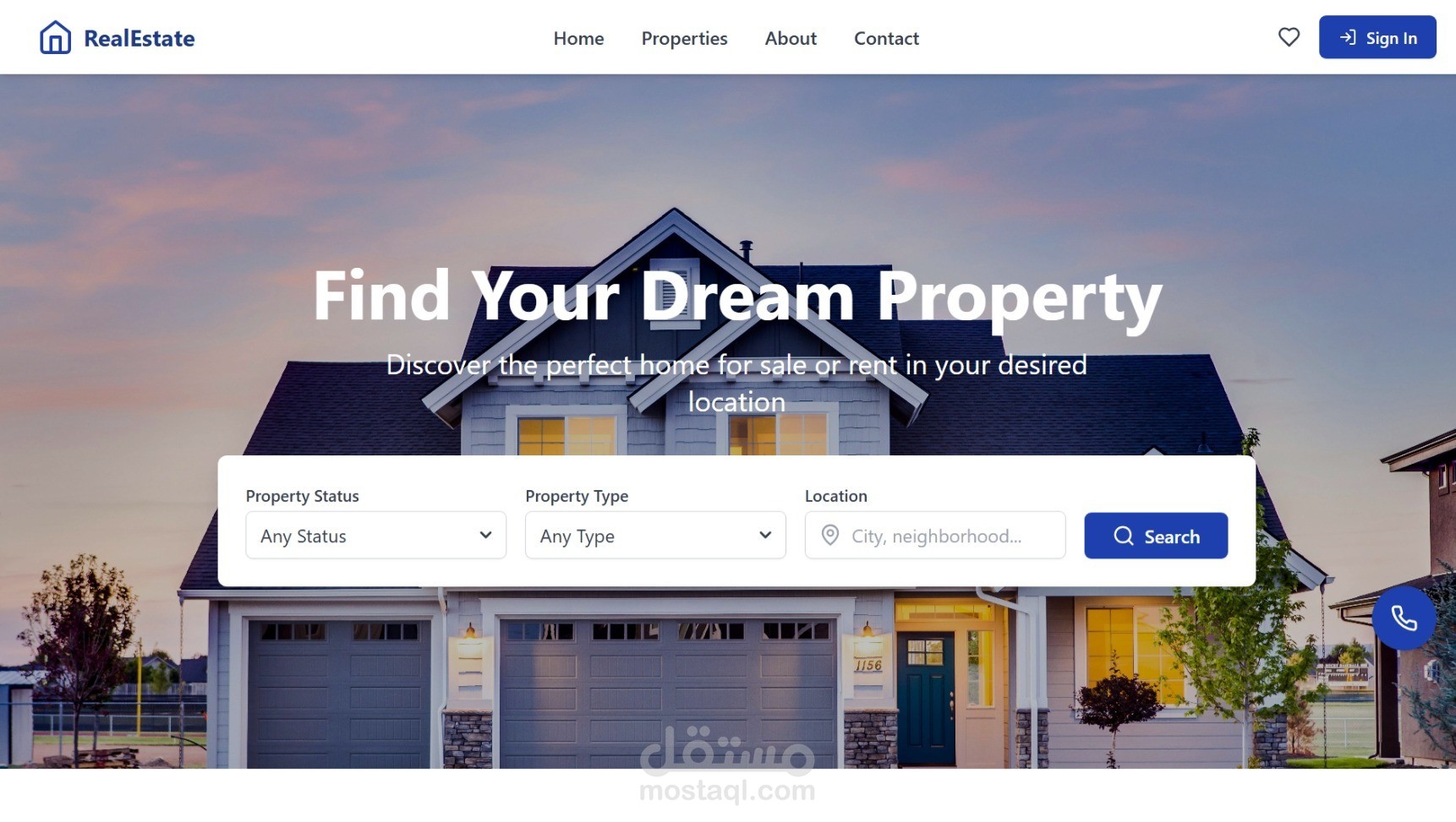 موقع اليكتروني