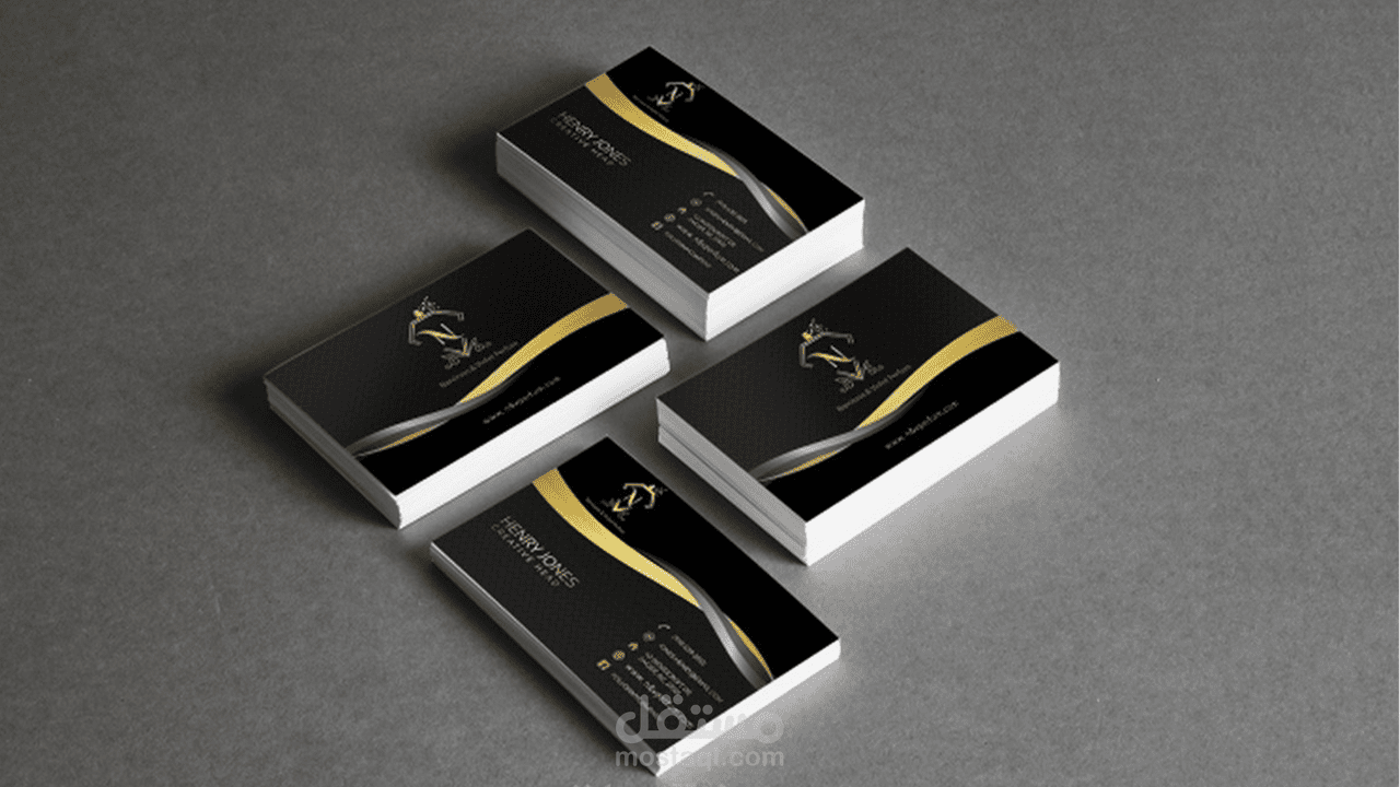تصميم بيزنس كارد احترافى