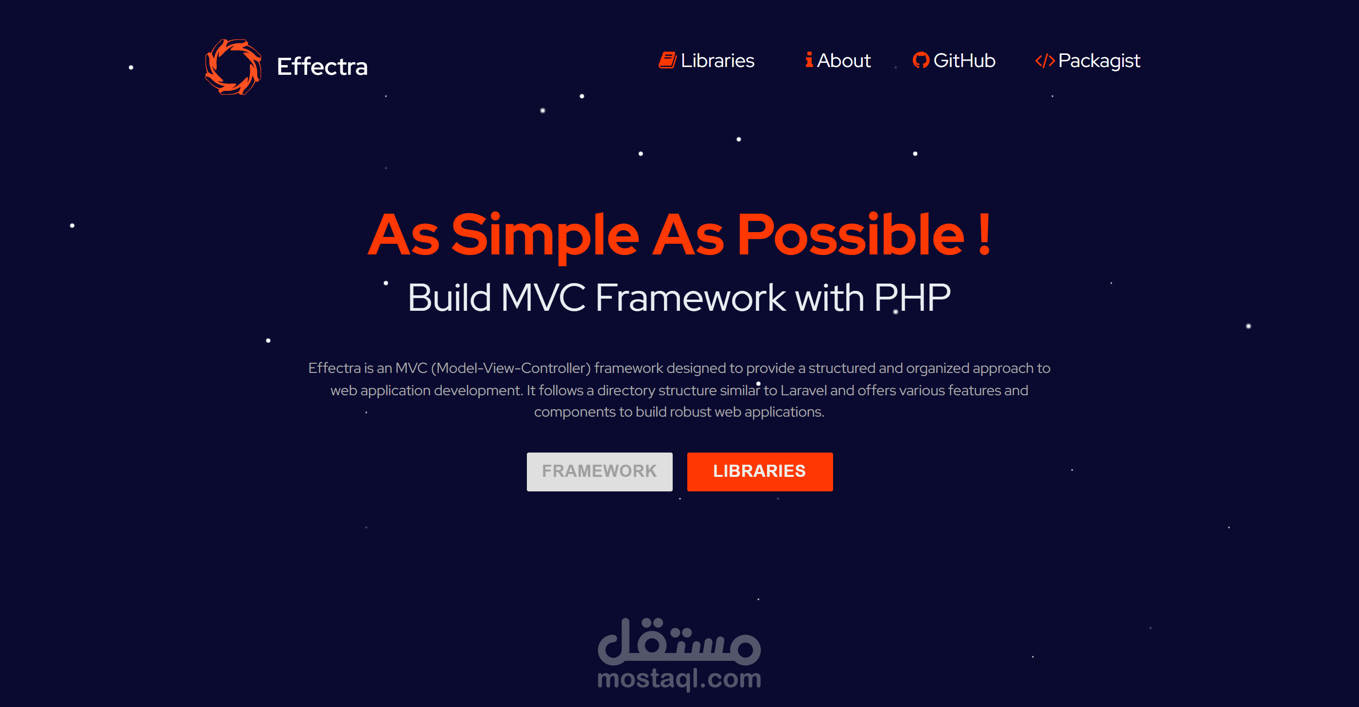 Effectra Website