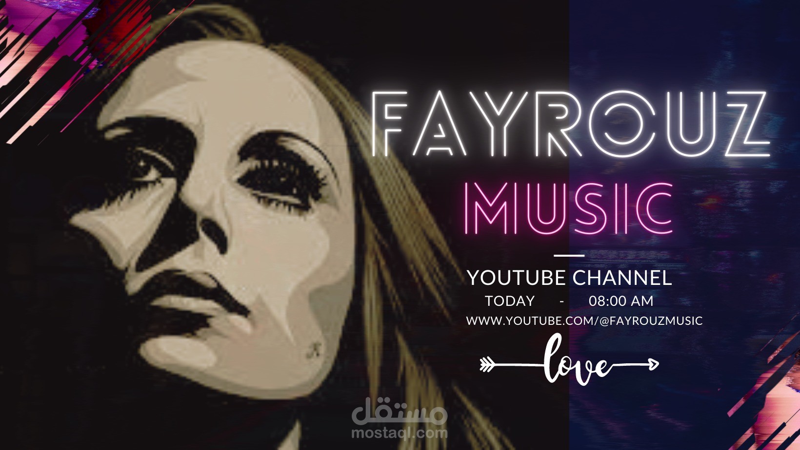 بوستر ن تصميمى لنقاتى على اليوتيوب