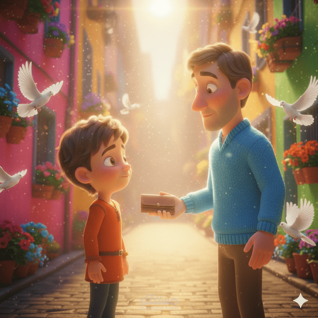 فيلم قصير انتجته بأدوات الذكاء الاصطناعي|يحكي عن الأمانة