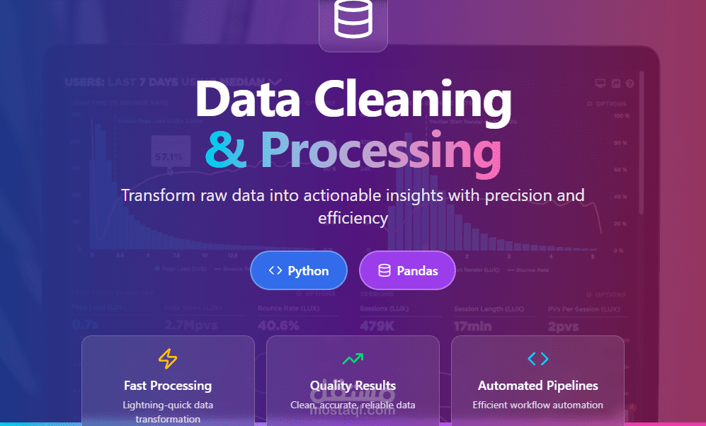 تنظيف وتحليل البيانات باستخدام Python و Pandas باحترافية