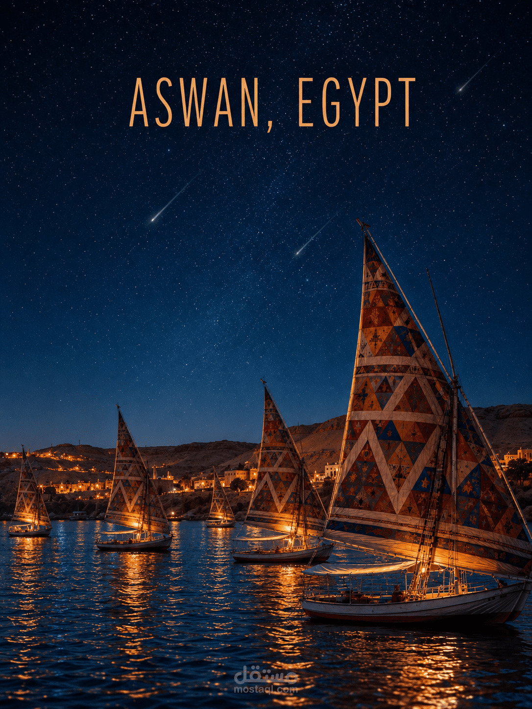 ASWAN, EGYPT social media posts