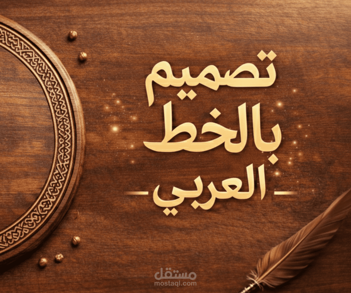 تصميم عبارات و بوستات بالخط العربي الأنيق والمميز