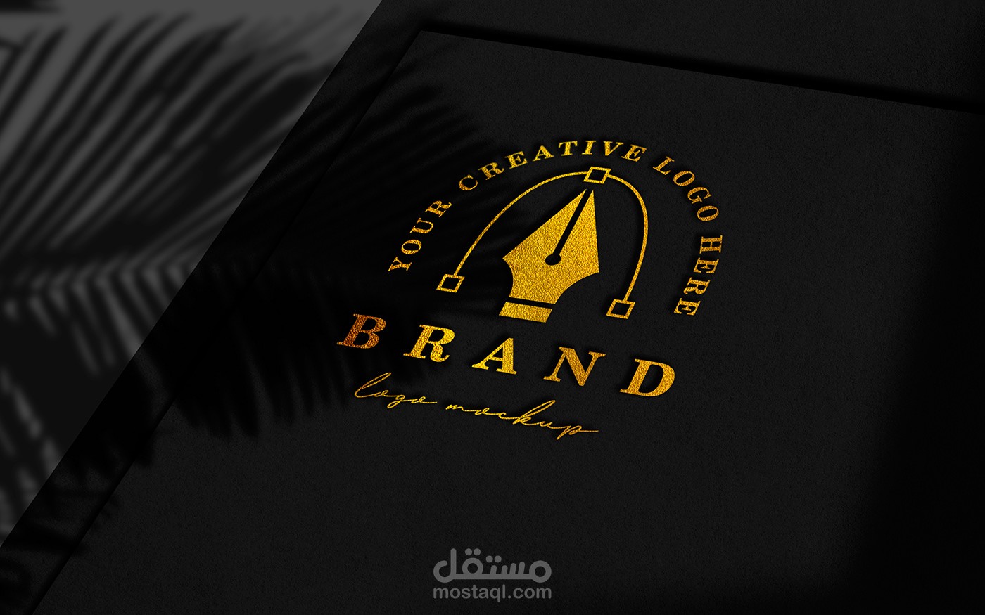 black papers gold logo