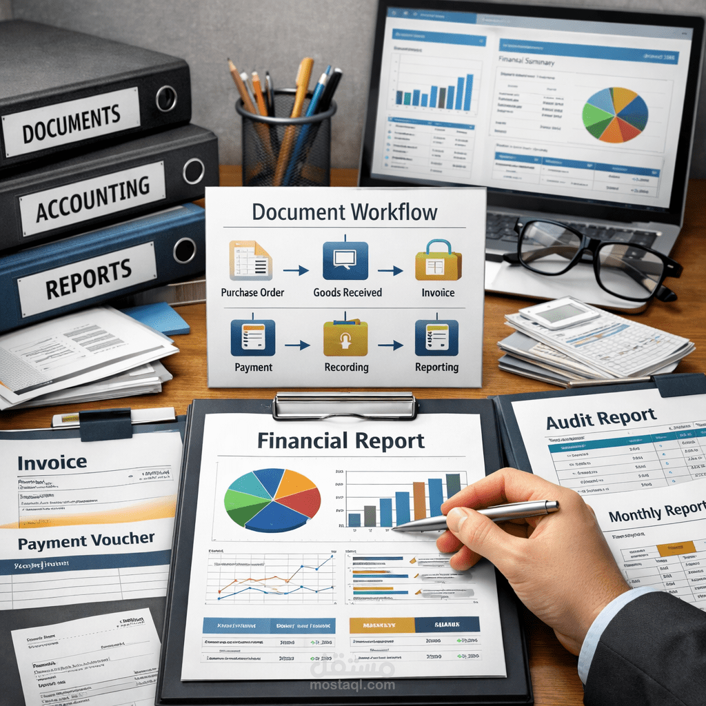 إنقاذ وإعادة بناء نظام محاسبي معطل وتحويله إلى نظام مالي إحترافي