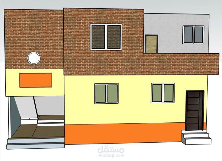 تصميم واجهة معمارية
