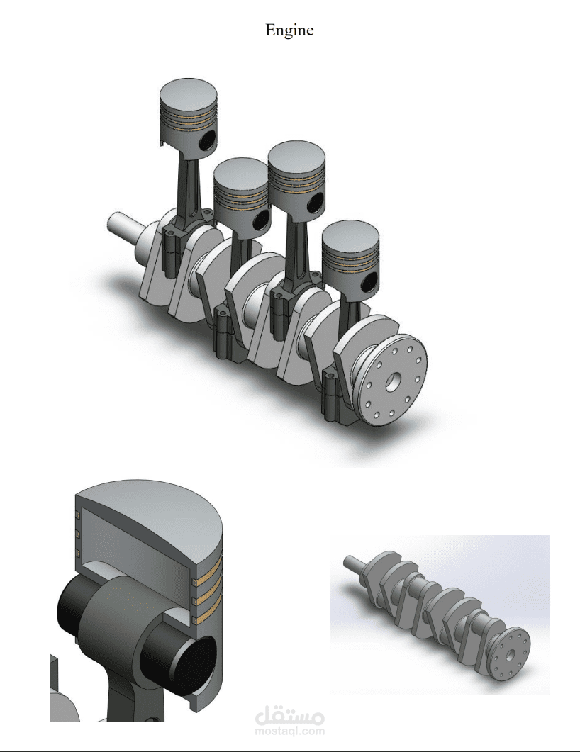 four cylinder engine