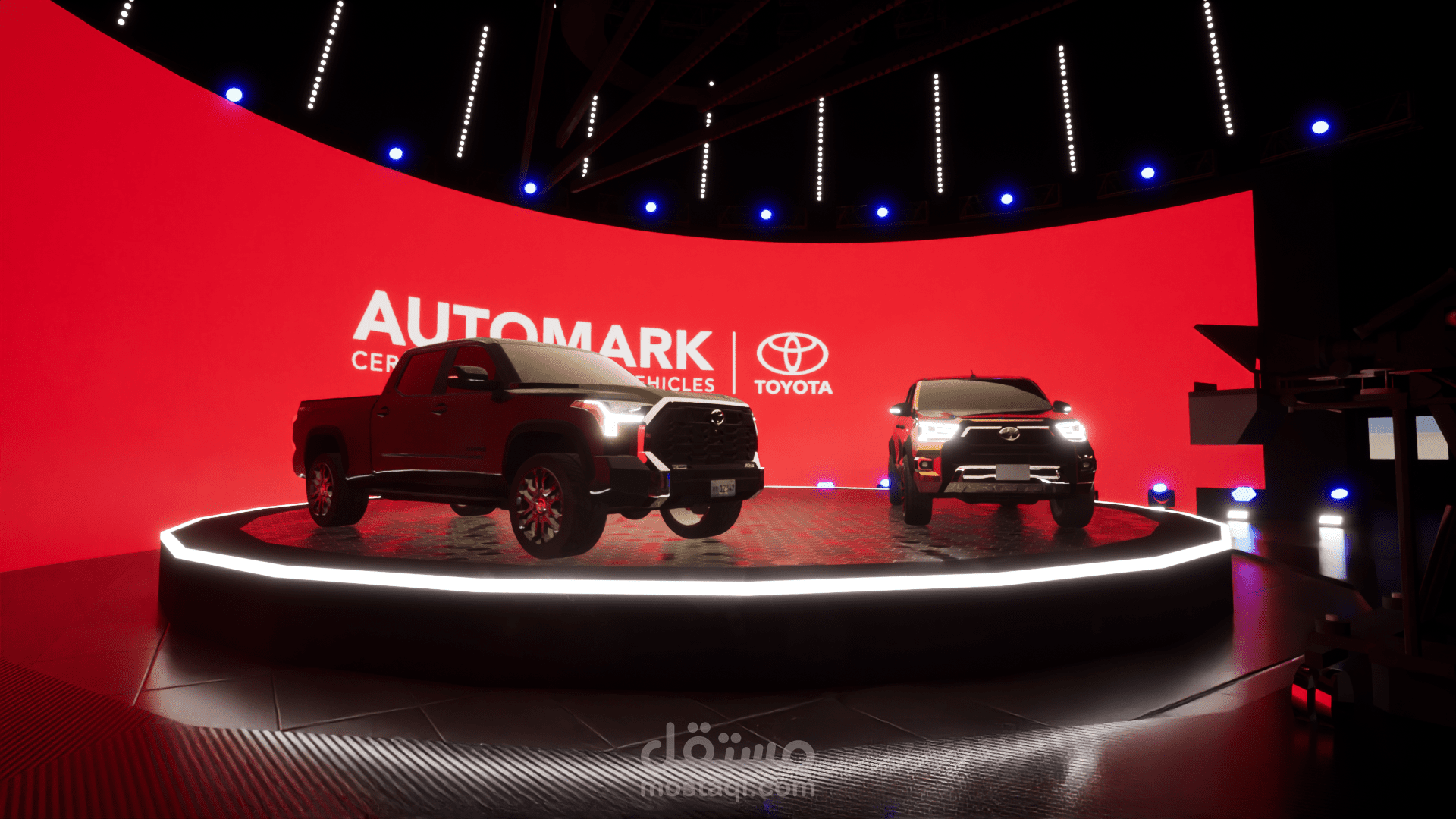 تصميم 3d علي انريل انجن 5 لدعايات