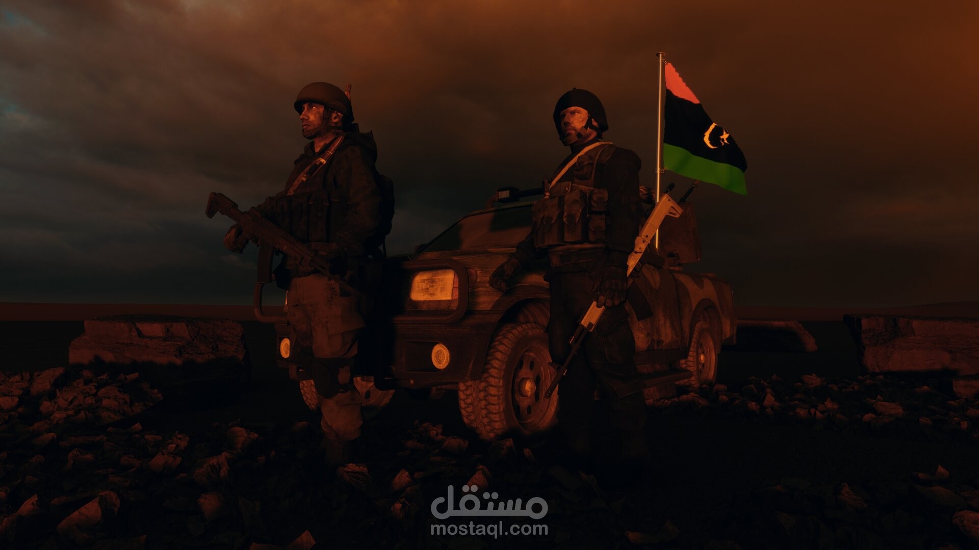 تصميم شخصيات و اسلحه الالعاب الاكترونية