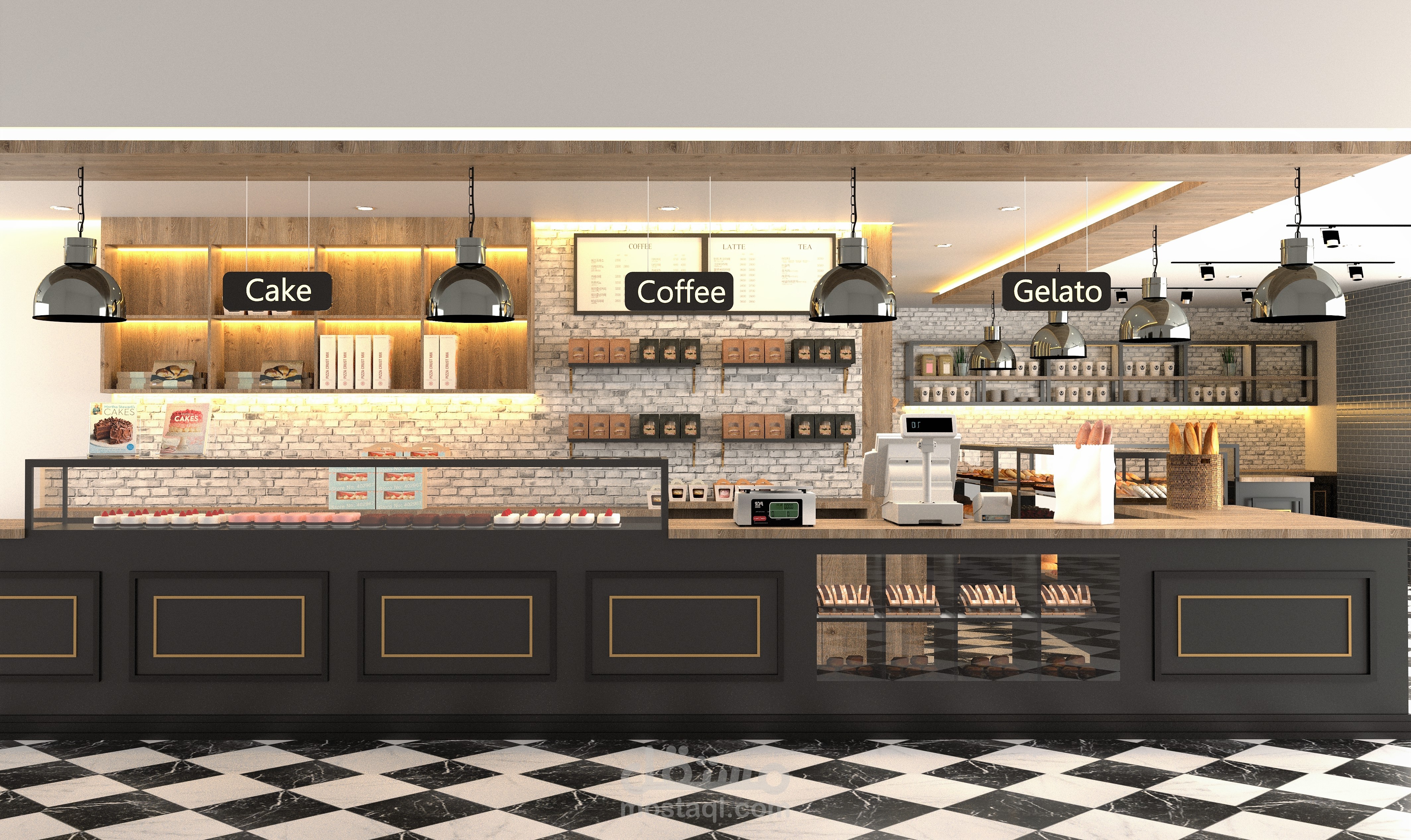 تصميم مخبز اوروبي