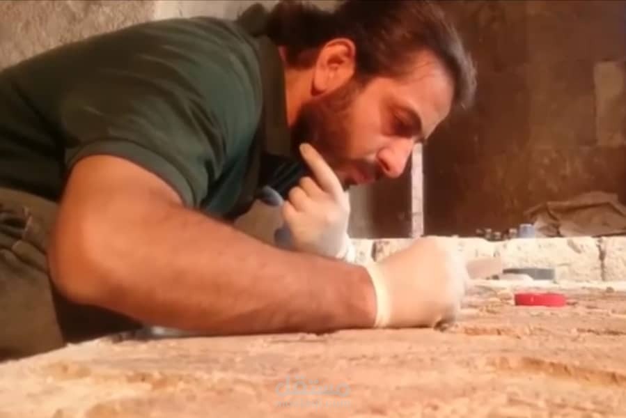 ترميم الفسيفساء الاثرية