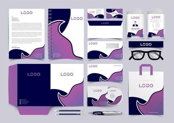 هوية بصرية كاملة لشركة