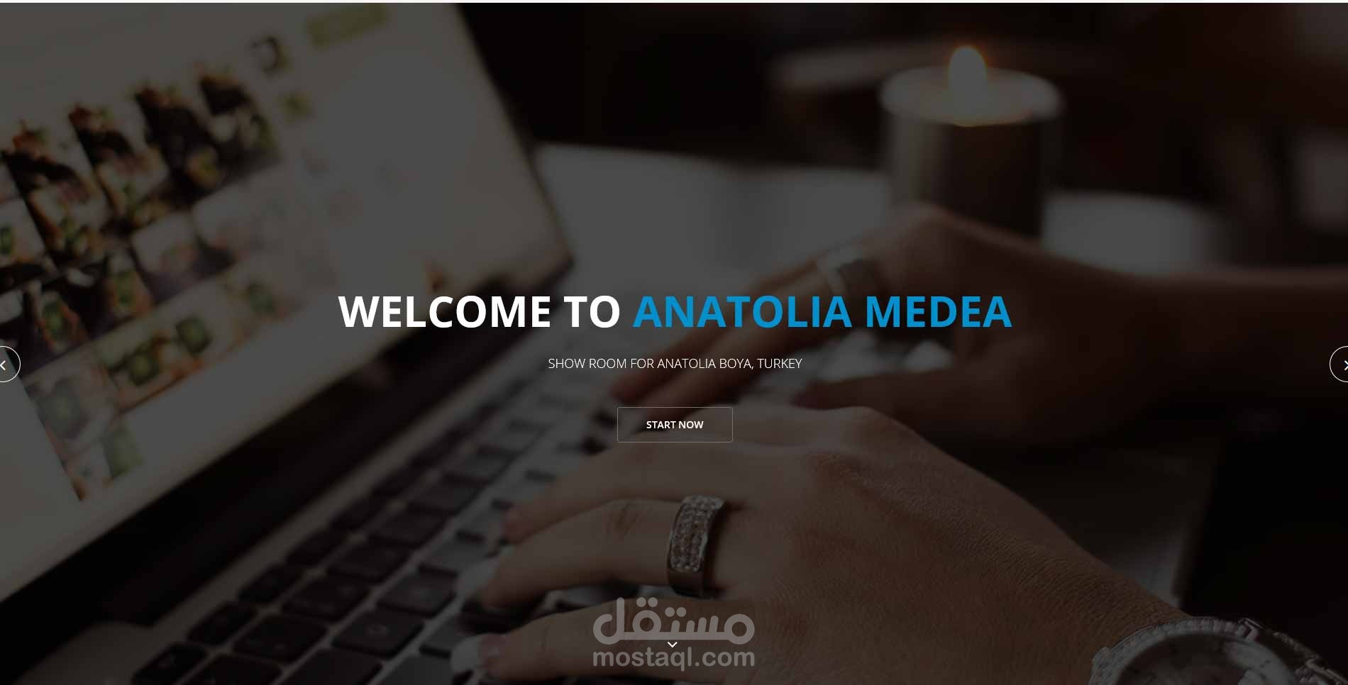 موقع ecommerce لمحل عرض