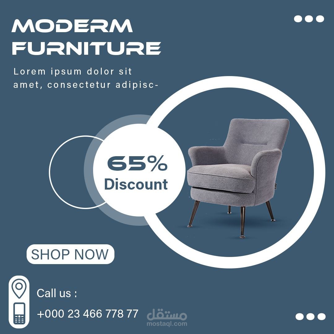 تصميم أعلان سوشيال ميديا$Social Media Advertising Design