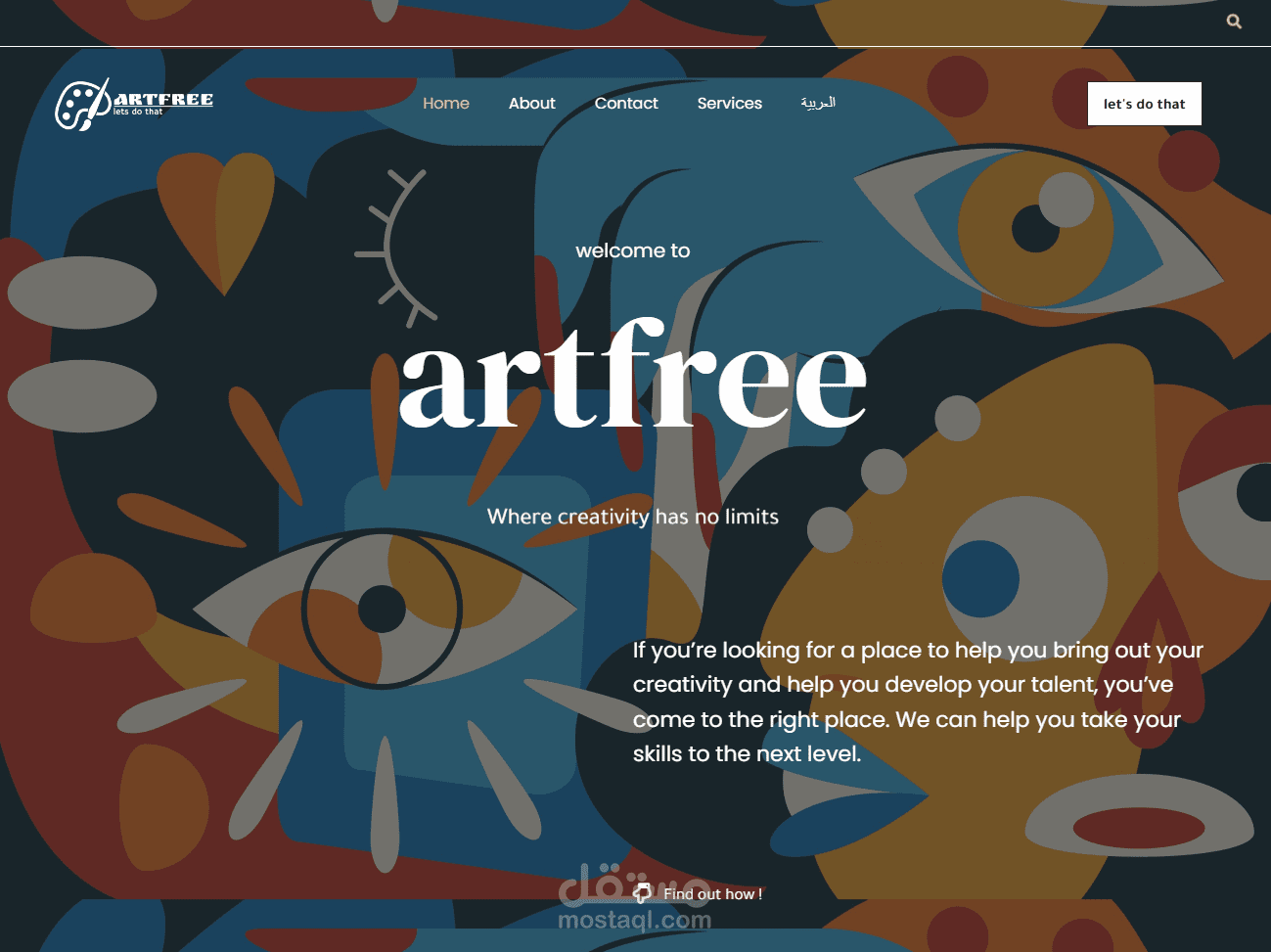موقع wordpress كامل متعدد اللغات