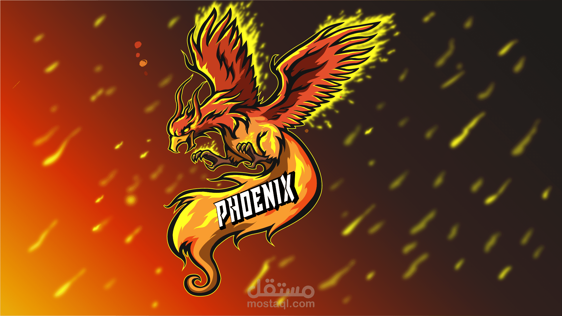 phoenix mascot logo