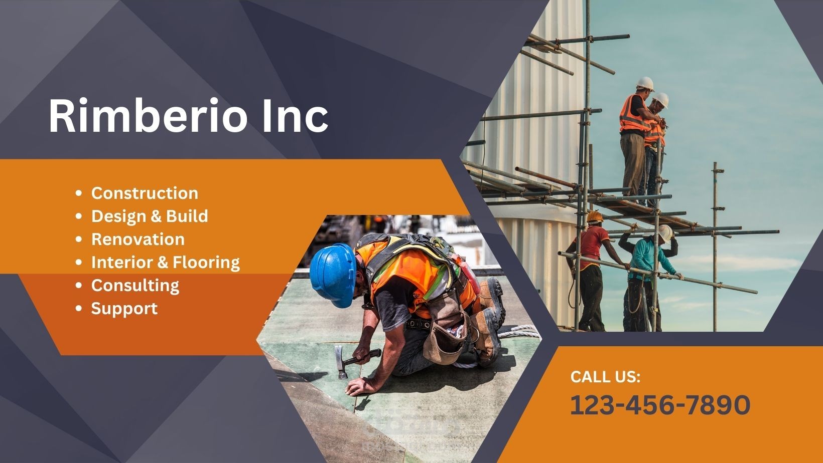 لوجو شركة مقاولات