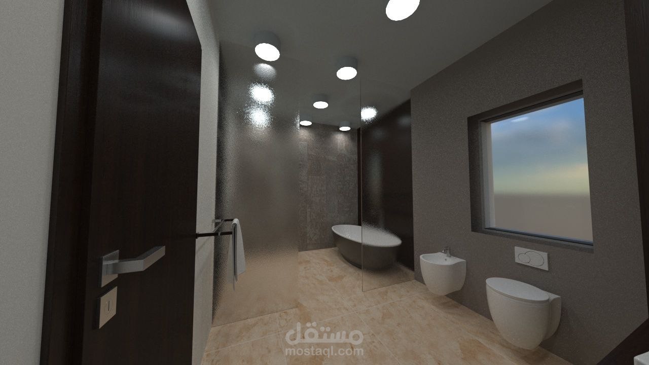 تصميم حمام