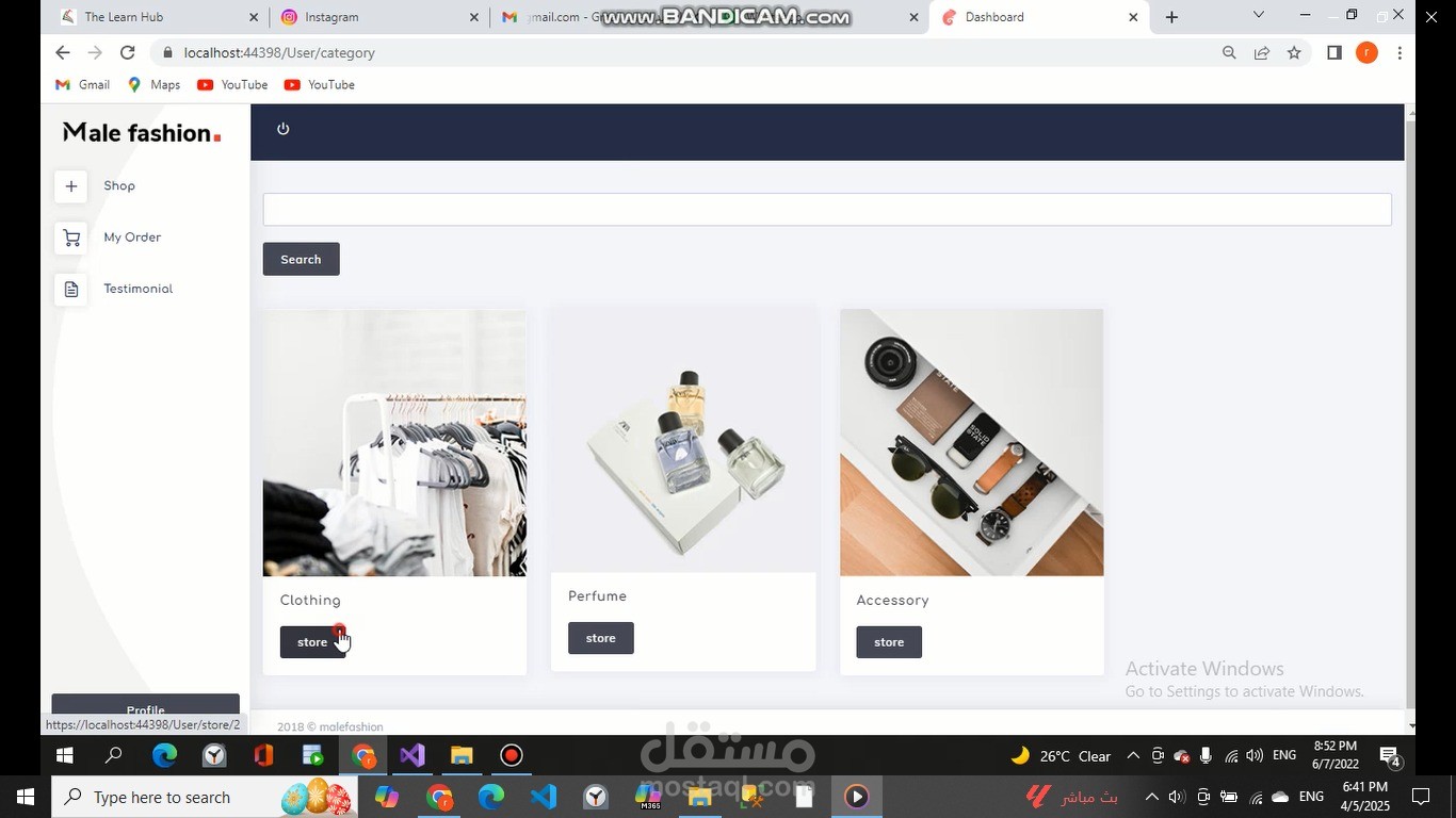 Market store online