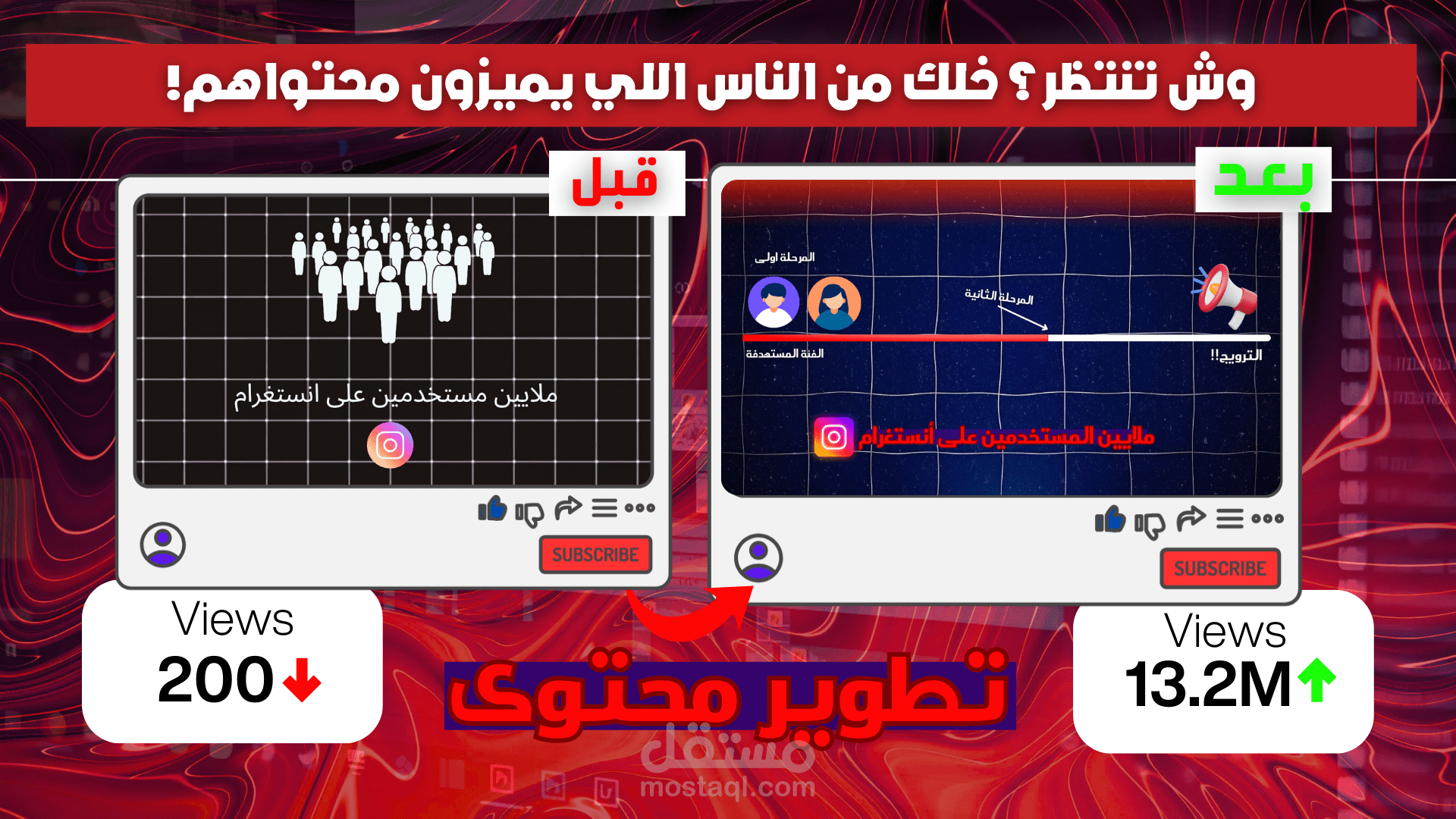 مونتاج احترافي يعزز جودة فيديوهاتك ويشد المشاهدين
