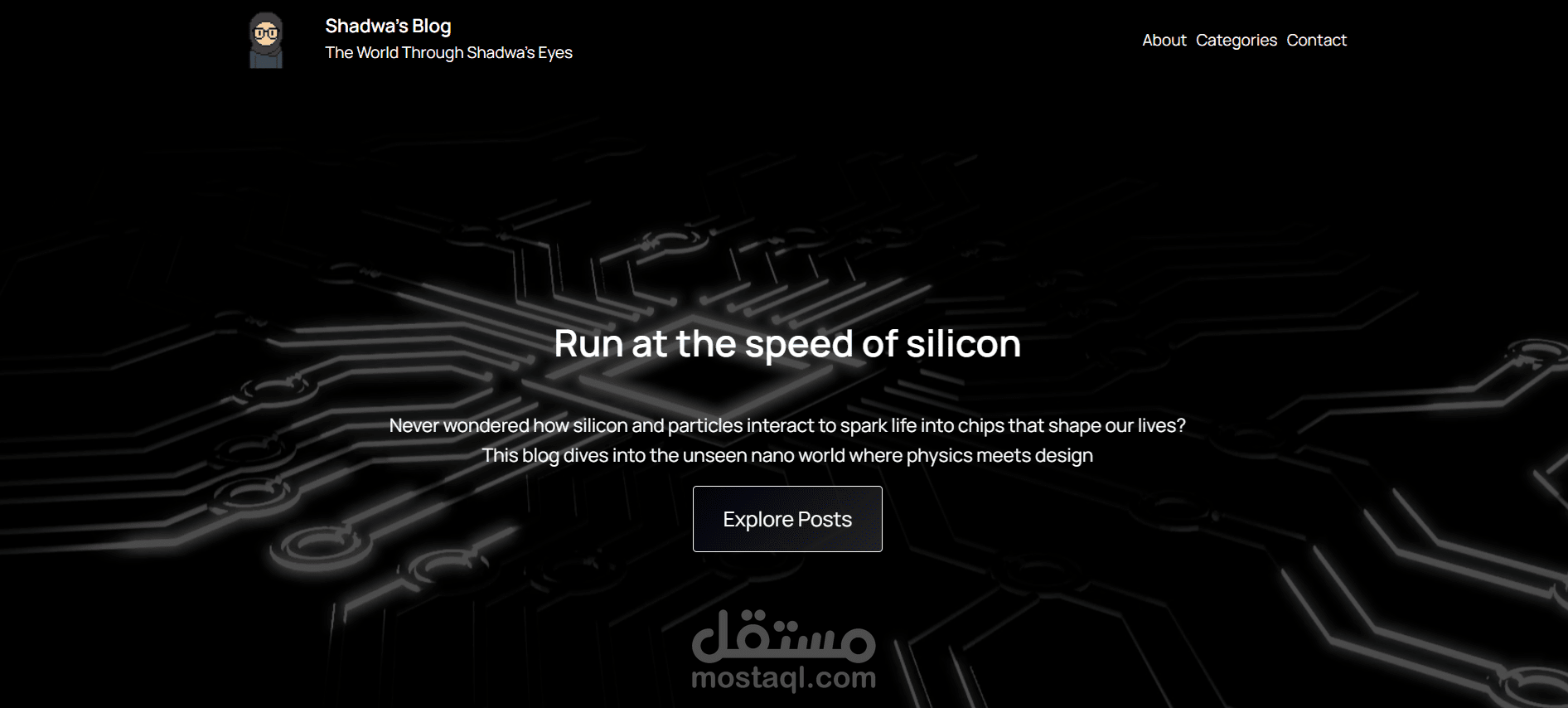 موقع لنشر الأخبار التقنية باللغة الإنجليزية والعربية