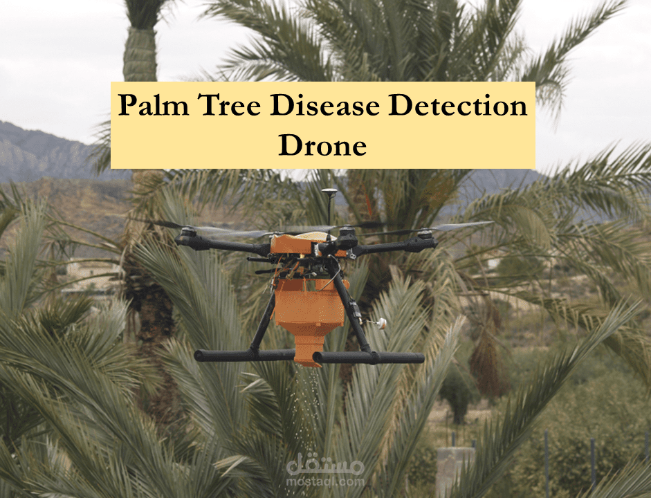 نظام كشف أمراض النخيل بالطائرة المسيّرة والذكاء الاصطناعي