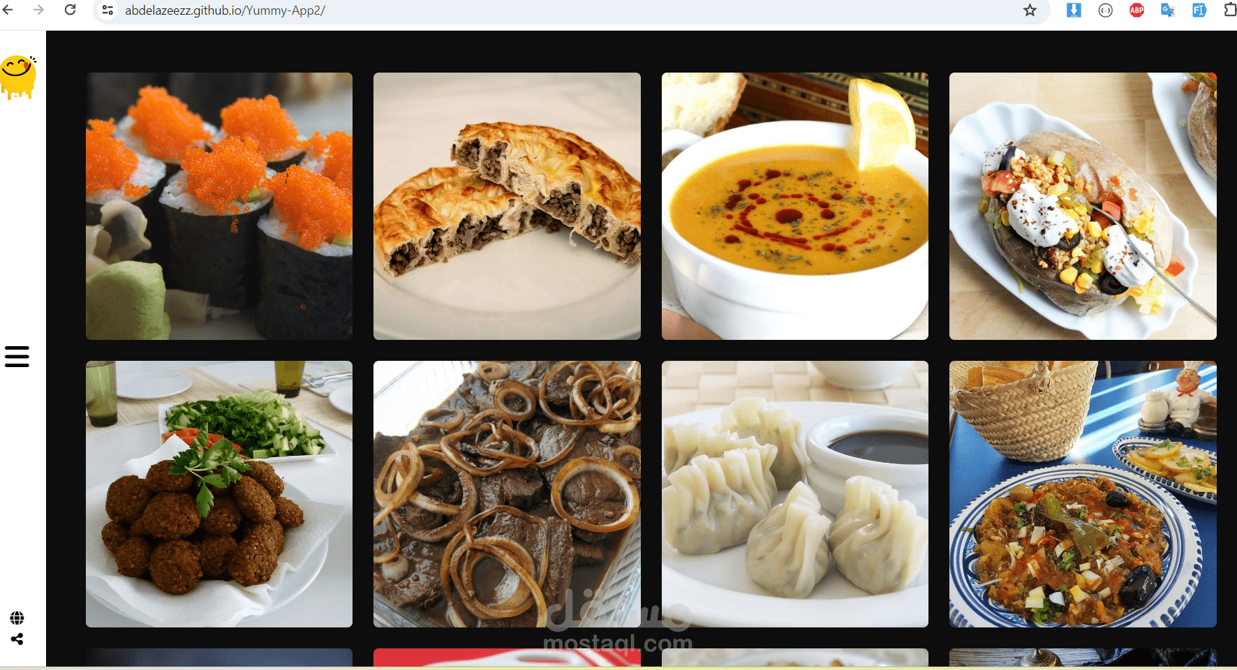Yummy Application