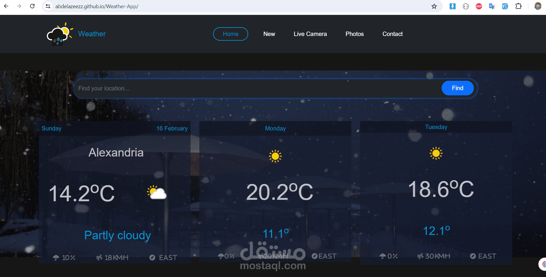 Weather Application