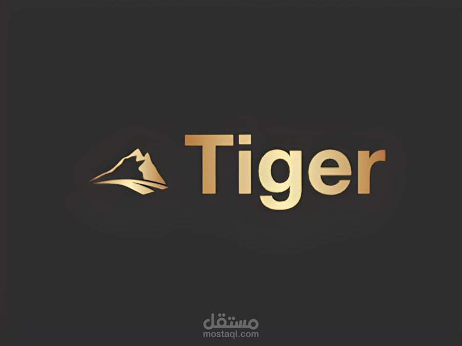 Logo design tiger
