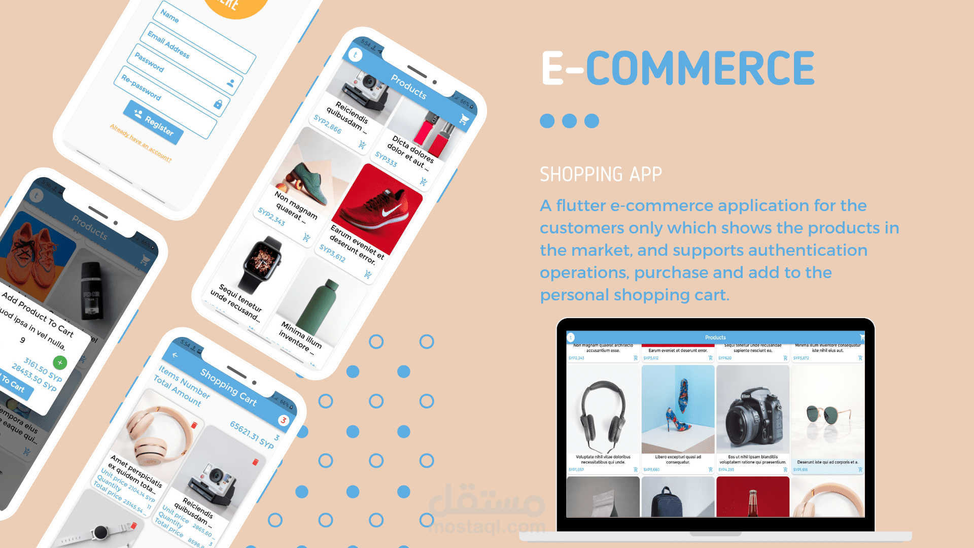 E-Commerce Flutter