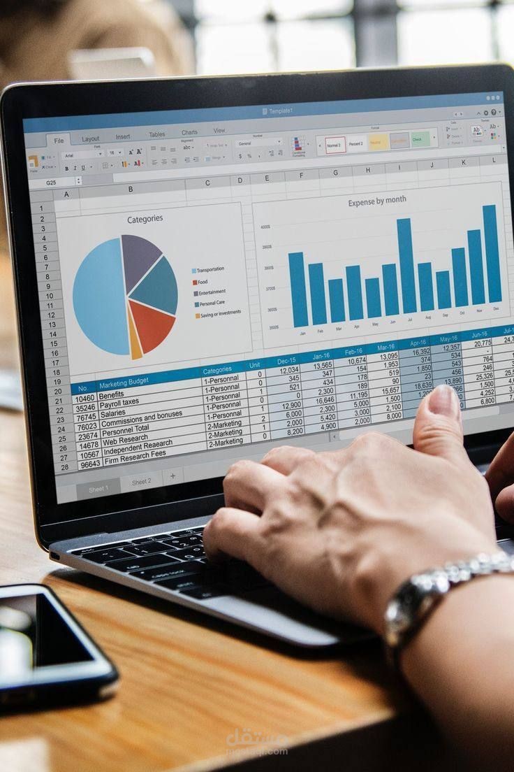 محترف في تحليل البيانات وإدارتها باستخدام Microsoft office and SQL server