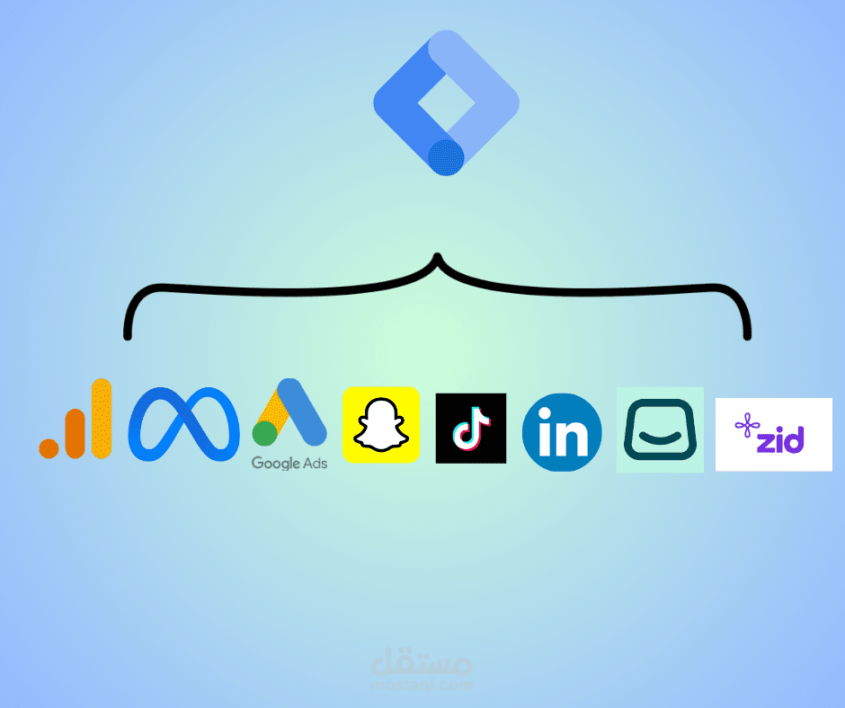 ربط  Google tag manger